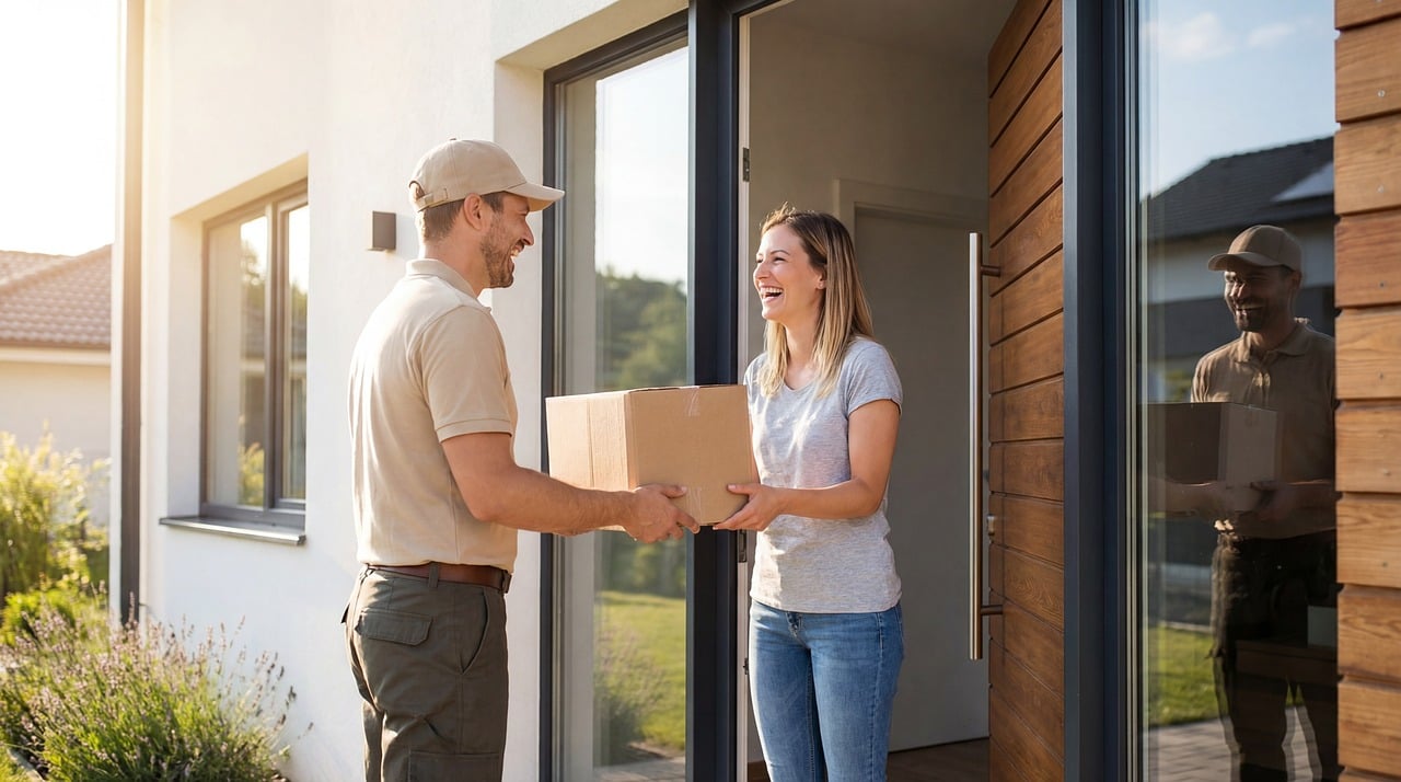 package, packaging, delivery, parcel, gifts, present, cardboard, presents, decor, ai generated